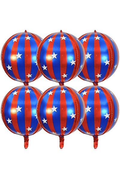 OEM Baloane din folie de carnaval 4D, pachet de 6, decorațiuni de circ cu hel...