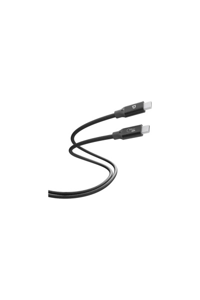 Powerology Power Sync Weave 240W USB-C to USB-C 2M Cable Gray