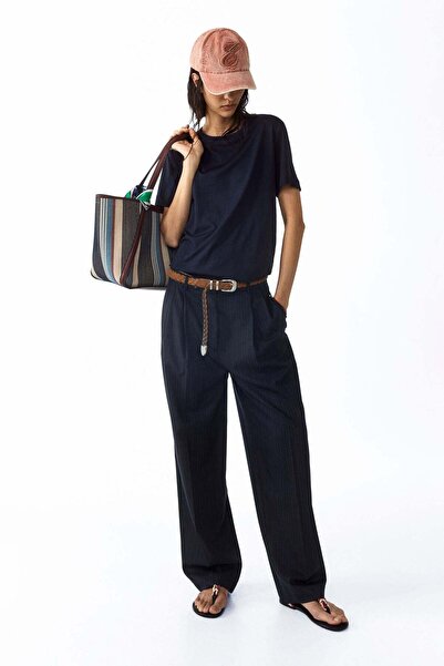 H&M Silk-blend T-shirt