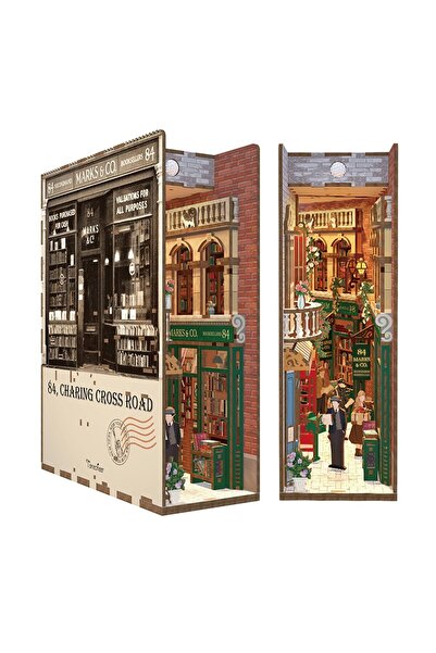 Tonecheer 3D Παζλ, Book Nook 84 Charing Cross Road, Ξύλο, Tonecheer, 178 κομμ...
