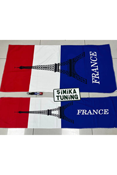 şimika tuning tuningmarketim FRANSA TORPİDO VE SIRT HAVLUSU SETİ 2 ADET (TORP...