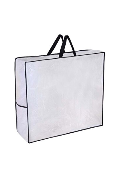 OEM Geantă transparentă depozitare cu mânere, 60x60x26 cm, fermoar, transport...