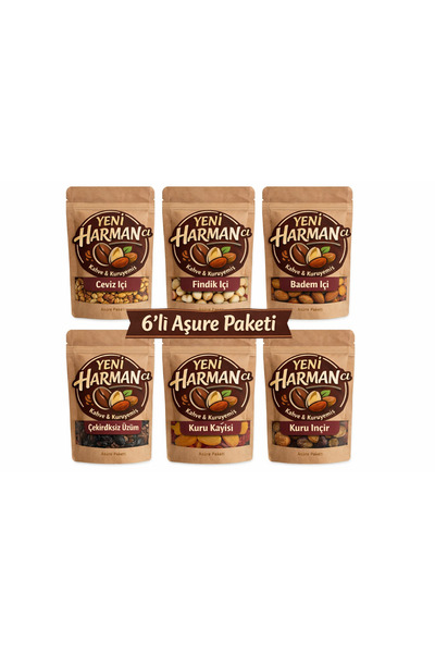 Yeni Harmancı 6'lı Aşurelik Paketi