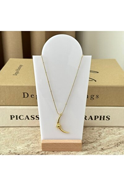 aurajewelery AY VE GÜNEŞ UÇLU KOLYE