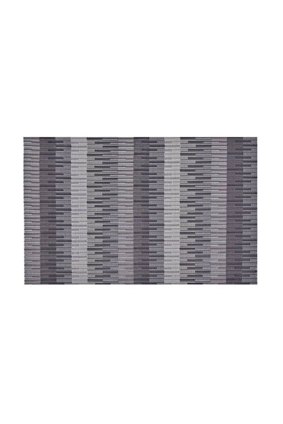 OEM Suport Pentru Farfurii, Gri, Model Geometric, Policlorură de vinil, 45x30cm
