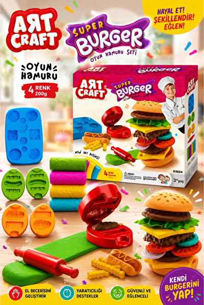 Genel Markalar FN HAMBURGER HAMUR SET