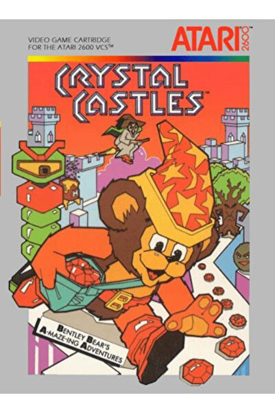 ATARI Κρίσταλ Καστλς 2600 Παιχνίδι (Μεταχειρισμένο)