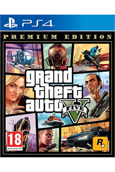 RockStar Games Grand Theft Auto V Έκδοση Premium Παιχνίδι PS4