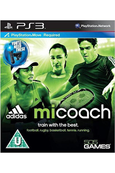 505 Games Adidas miCoach Παιχνίδι PS3 (Μεταχειρισμένο)