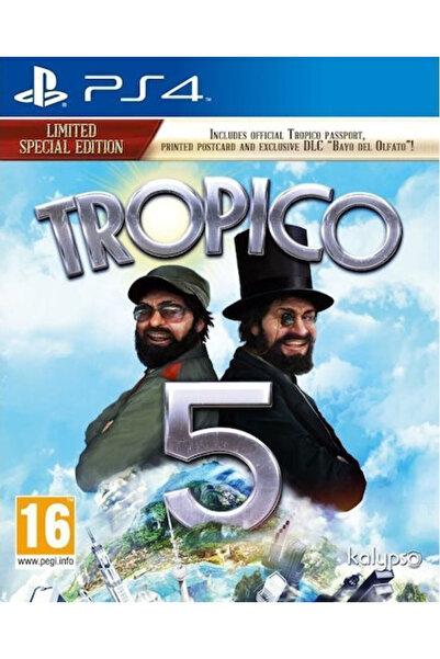 KALYPSO Tropico 5 (Περιορισμένη Ειδική Έκδοση) Παιχνίδι PS4 (Μεταχειρισμένο)