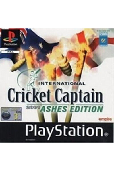 Sony Διεθνής Αρχηγός Κρίκετ 2001 Ashes Playstation PS1 Παιχνίδι (Μεταχειρισμένο)