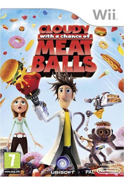Ubisoft Ltd Cloudy With a Chance of Meatballs Wii Παιχνίδι (Μεταχειρισμένο)