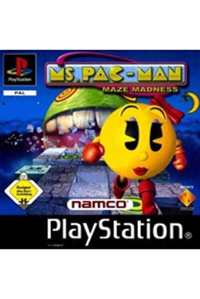 Sony Ms Pac-man Maze Madness Παιχνίδι PS1 (Μεταχειρισμένο)