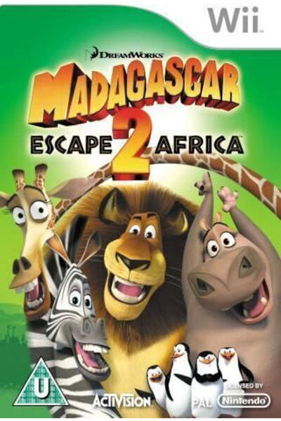 ACTIVISION Madagascar Escape 2 Africa Wii Παιχνίδι (Μεταχειρισμένο)