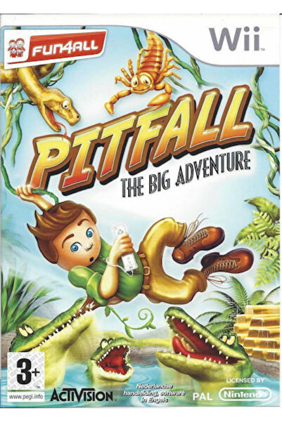 ACTIVISION Pitfall: Η Μεγάλη Περιπέτεια Wii (Μεταχειρισμένο)