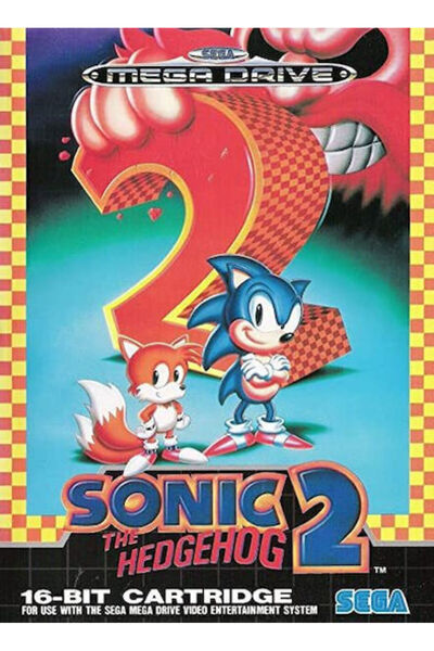 SEGA Σόνικ ο Σκαντζόχοιρος 2 Παιχνίδι Mega Drive (Μεταχειρισμένο)