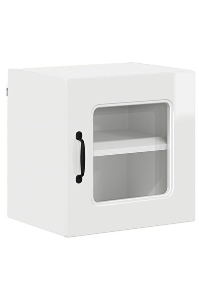 vidaxl Dulap de bucătărie Kalmar Alb lucios 40 x 31 x 40 cm