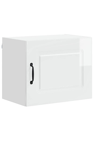 vidaxl Dulap de bucătărie Kalmar Alb lucios 50 x 31 x 40 cm