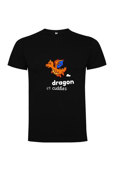 iLovePrints Cloudy Dragon Cuddles Tshirt