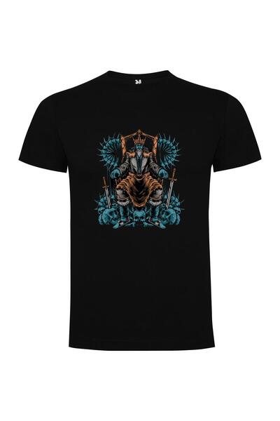 iLovePrints Skull Throne Lord Tshirt