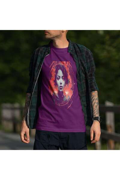 iLovePrints Abstract Portrait of a Woman Tshirt