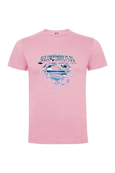 iLovePrints Glimmering Superman Emblem Tshirt