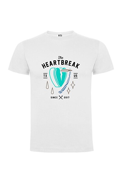 iLovePrints Shattered Love: Patched Elegance Tshirt