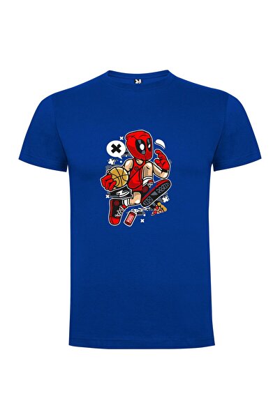 iLovePrints Iconic Hand-Painted Deadpool Tshirt