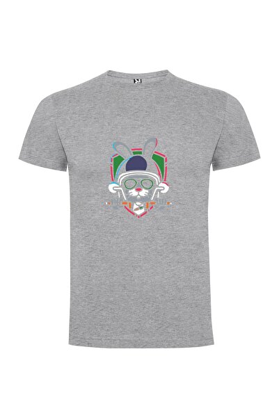 iLovePrints Bunny Warrior Chic Tshirt