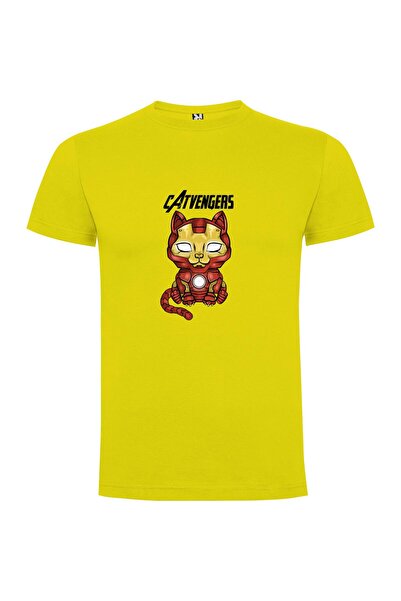 iLovePrints Feline Heroes Unite Tshirt