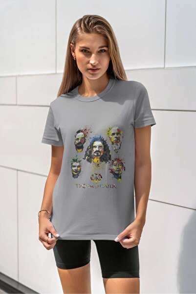 iLovePrints Abstract Band Portrait Tshirt