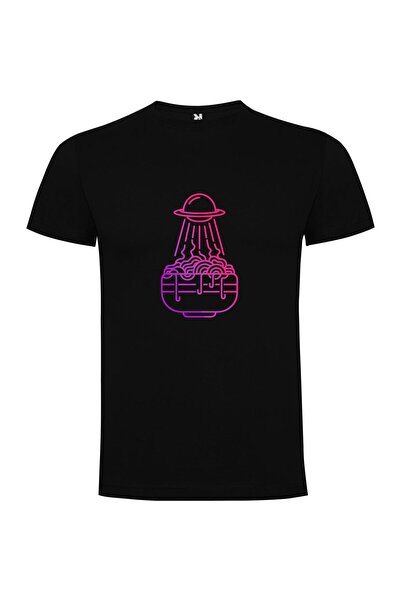 iLovePrints Neon Noodle Space Odyssey Tshirt