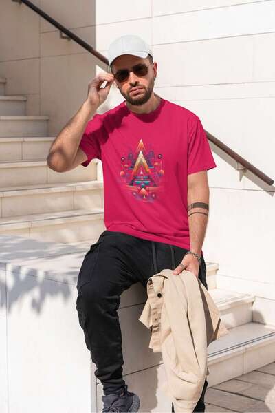 iLovePrints Geometric Abstract Art Tshirt