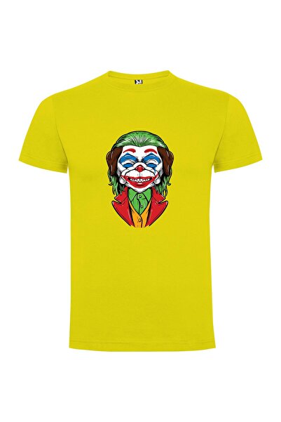 iLovePrints Smiling Clown: Joker Portrait Tshirt