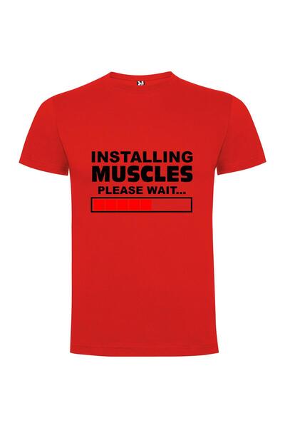 iLovePrints Muscle Magic Displayed Tshirt