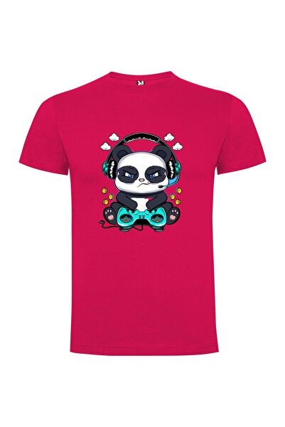 iLovePrints Pandamonium Gamer Panda Tshirt