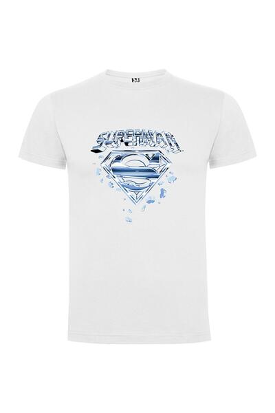 iLovePrints Glimmering Superman Emblem Tshirt