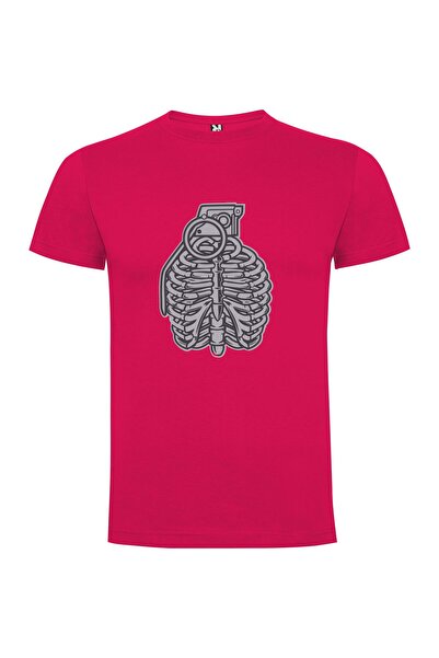 iLovePrints Titanium Cyber Skeleton Tshirt
