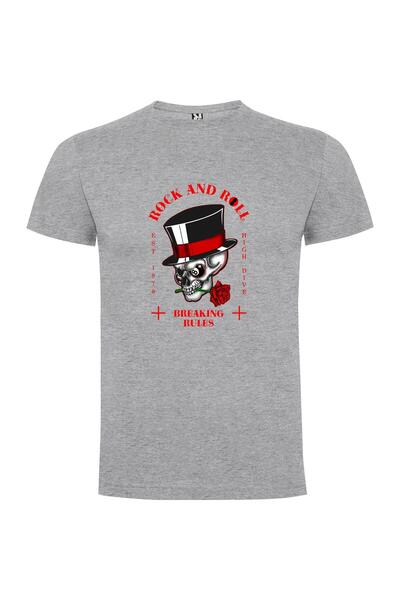 iLovePrints Skull & Roses Tshirt