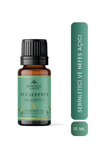 MOCOCO COSMETICS Okaliptus (Eucalyptus) Esansiyel Yağı 10 ml – Doğal Uçucu Ya...