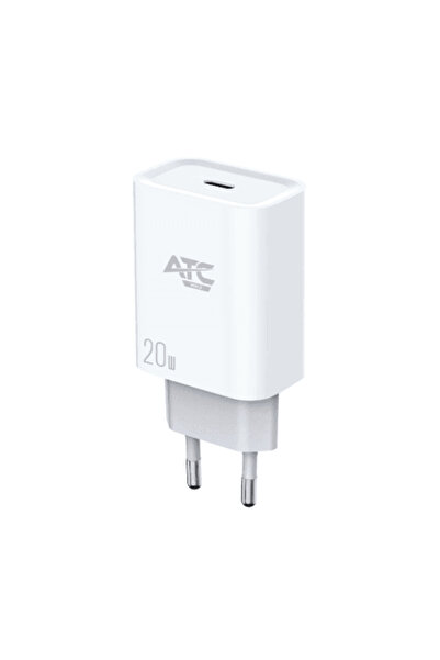 Generic ATC Φορτιστής χωρίς καλώδιο, 1 Θύρα USB-C, Λευκός