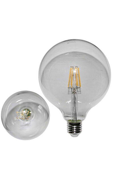 Adeleq Λάμπα LED FILAMENT (COG), διάφανη GLOBE Φ125, 10W, για Ντουί Ε27, 2800...