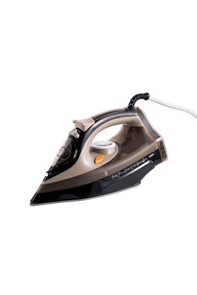 Dictro Lux Σίδερο ατμού 2400W με κεραμική πλάκα, Καφέ