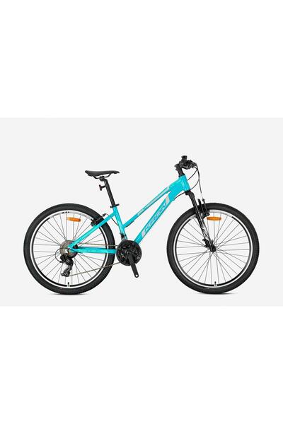 Kron XC 75 - 26 MTB Lady - 14' - 21 Vites - V.Brake - Light Mavi/Bej-Yeşil