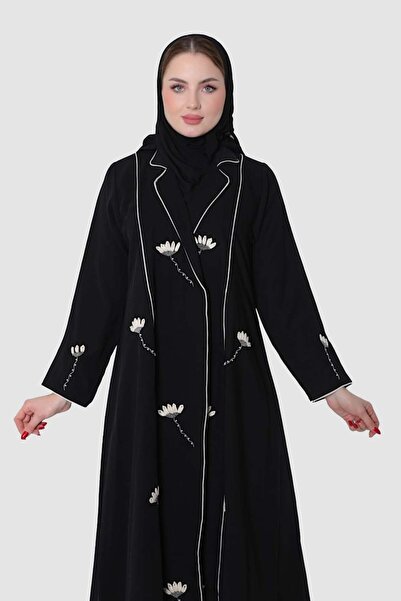 Stylish Fashion عباية من ستايلش فاشن لف باللون الاسود