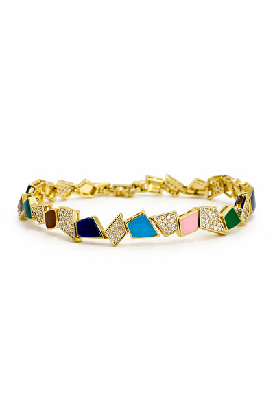 PerleJewelry سوار كالستريكس الذهبي الملون