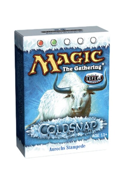 Magic The Gathering Magic: The Gathering Coldsnap: Aurochs Stampede Pachet te...
