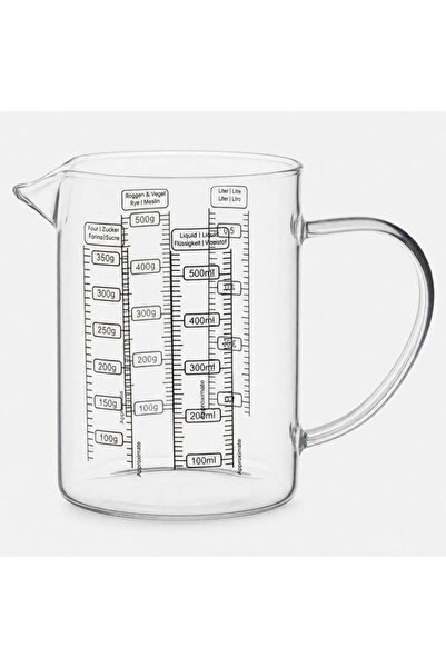 OEM Cană De Măsurare, Seethrough, 500ml, Sticlă