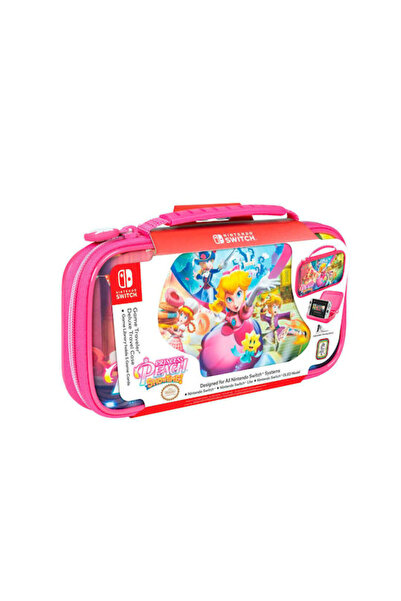 Nintendo Πολυτελής Πλαστική Θήκη Μεταφοράς για Switch, Ροζ