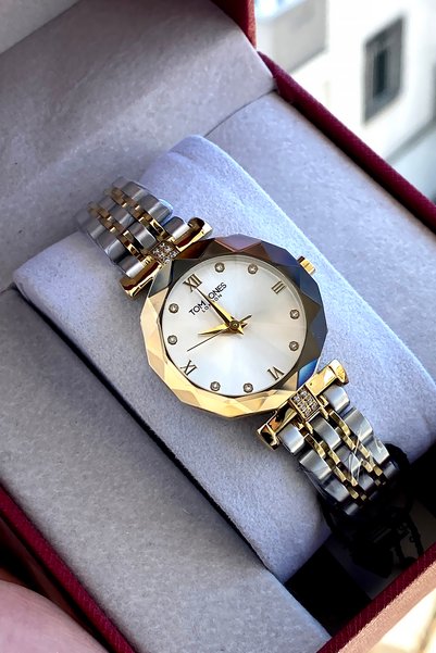 Tom Jones London Original Women's Wristwatch with 2-Year Warranty Steel Strap 3 Atm Water Resistant